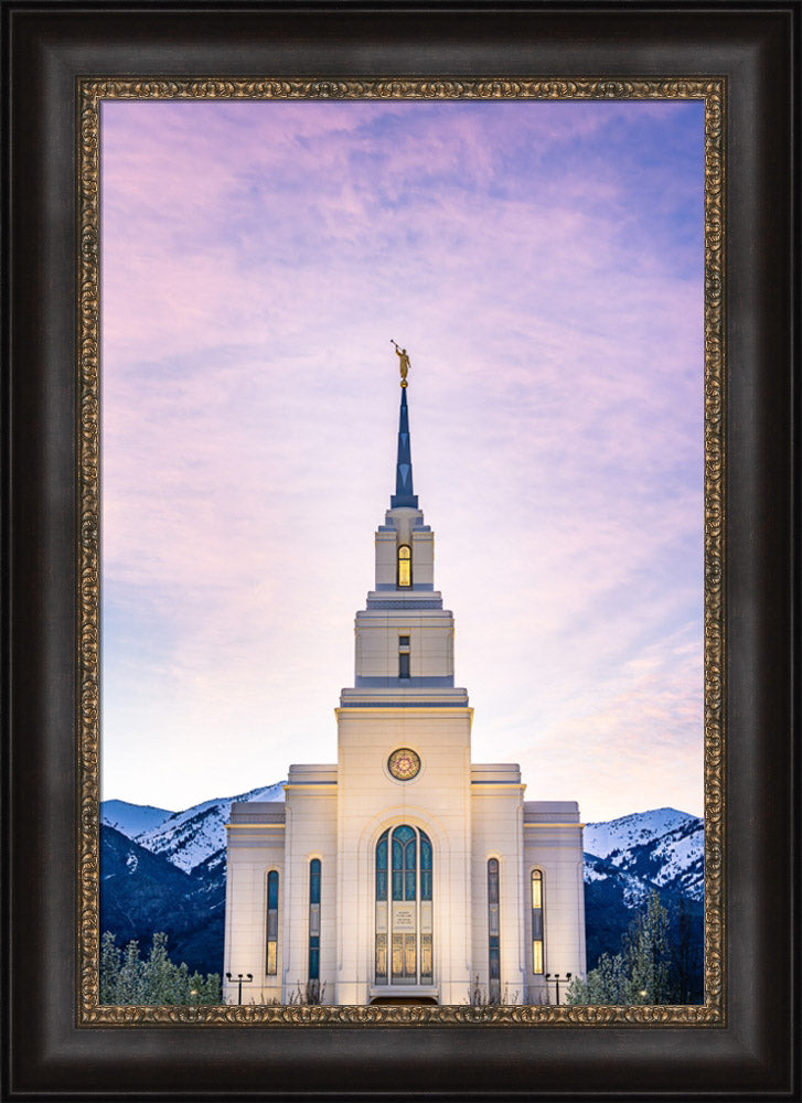Layton Temple - Wasatch Mountains