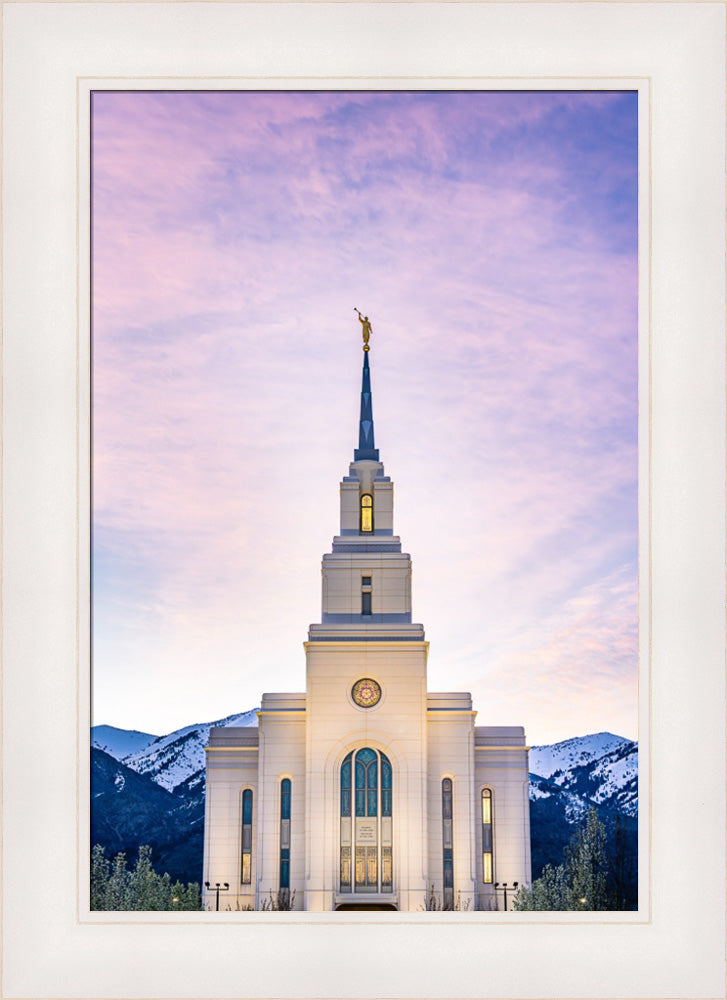 Layton Temple - Wasatch Mountains