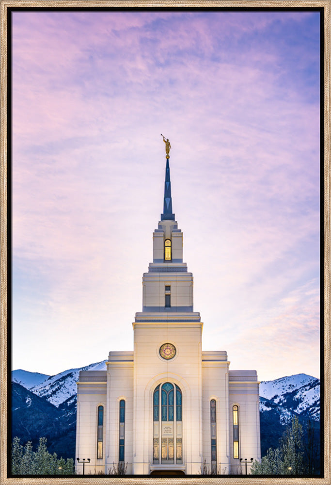 Layton Temple - Wasatch Mountains