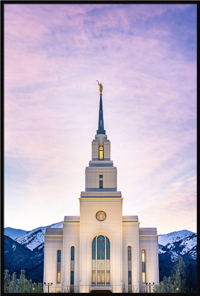 Layton Temple - Wasatch Mountains