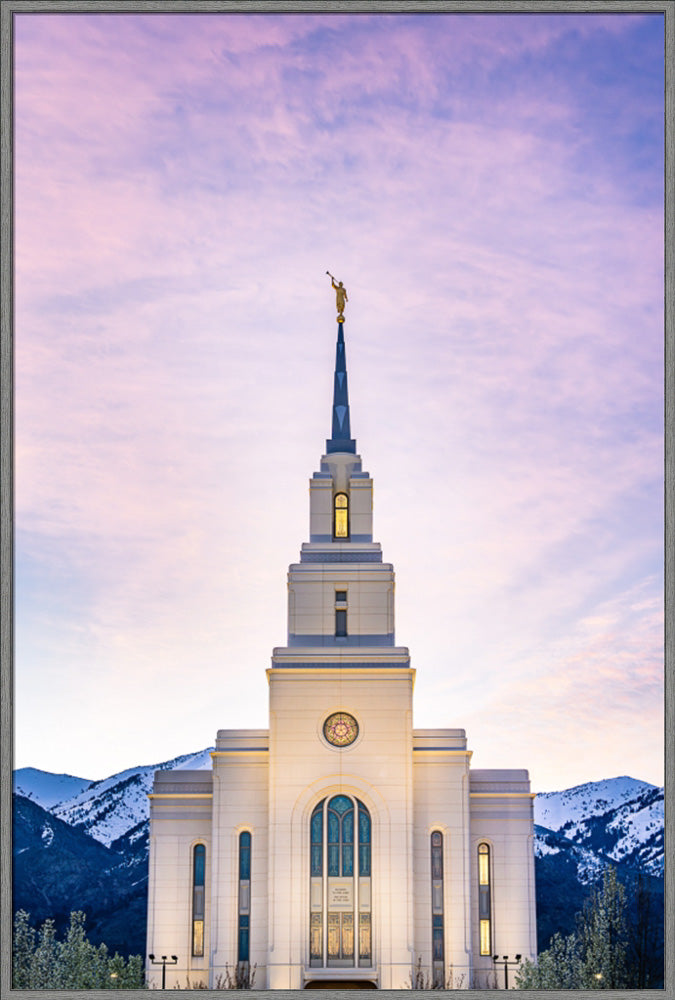 Layton Temple - Wasatch Mountains