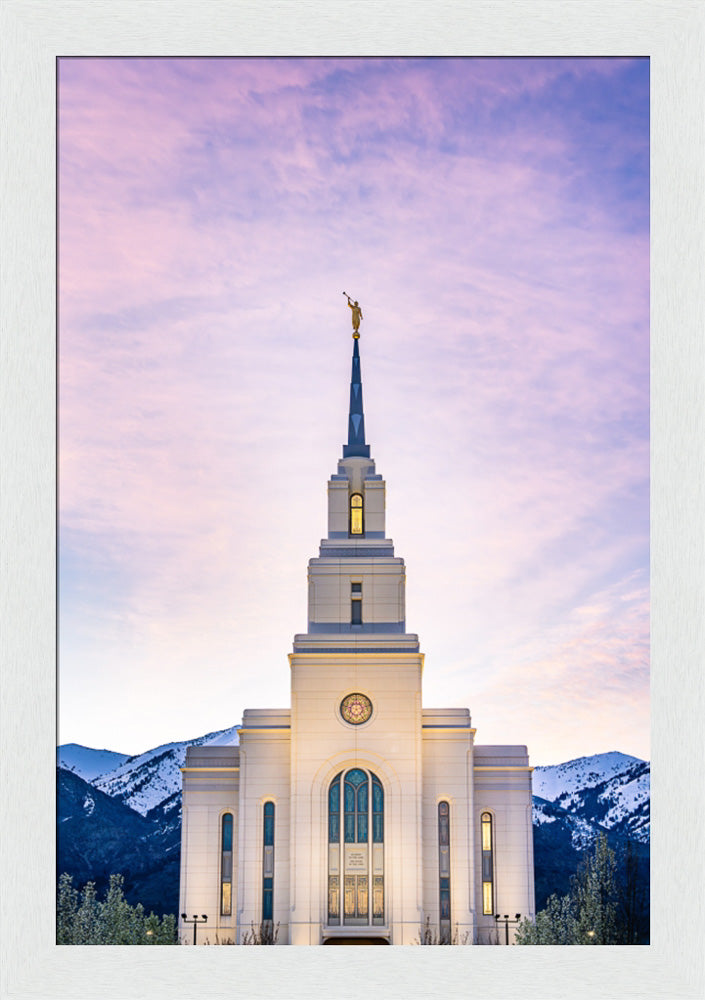 Layton Temple - Wasatch Mountains