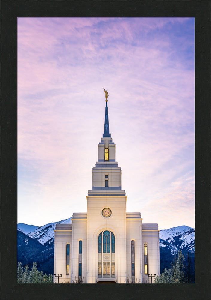 Layton Temple - Wasatch Mountains