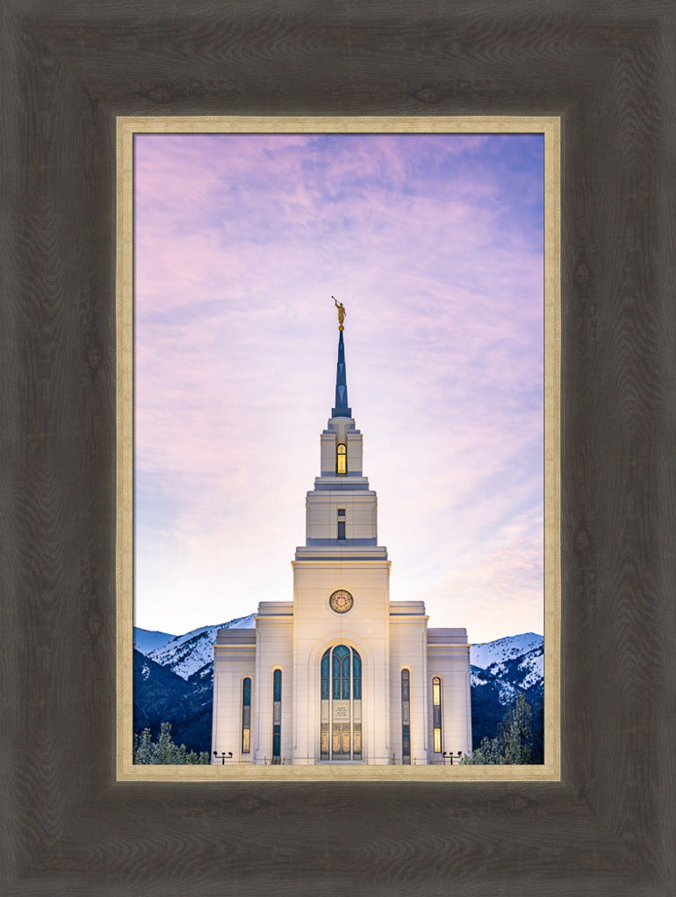 Layton Temple - Wasatch Mountains