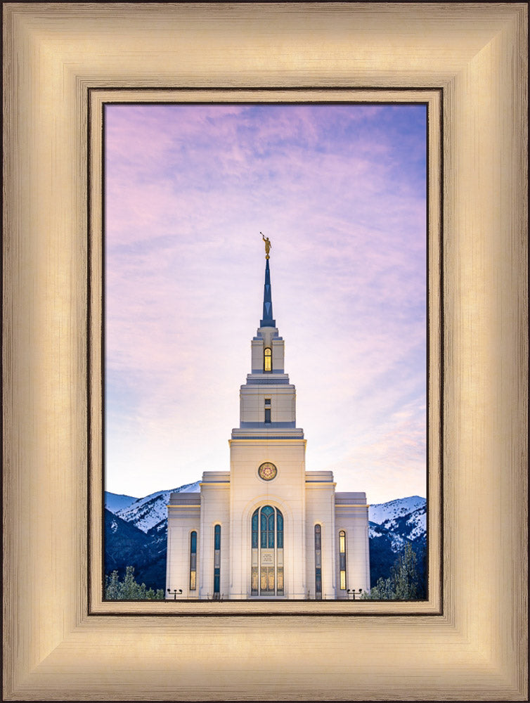 Layton Temple - Wasatch Mountains