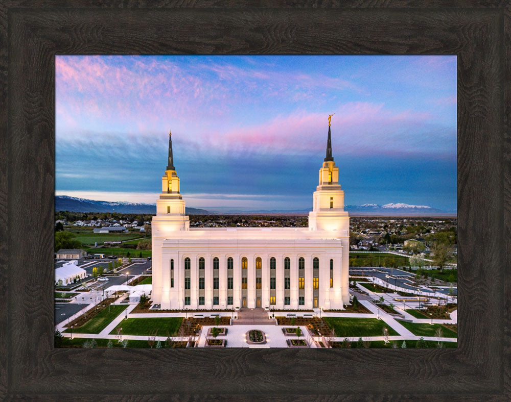 Layton Utah Temple - Dusk