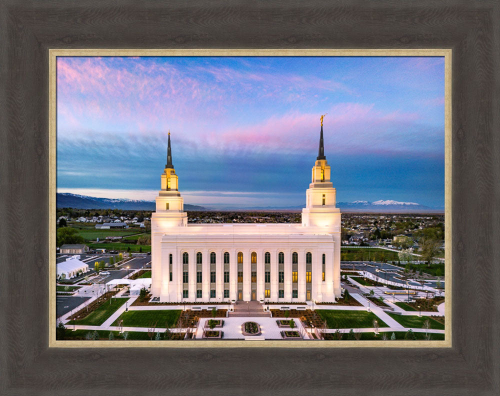 Layton Utah Temple - Dusk