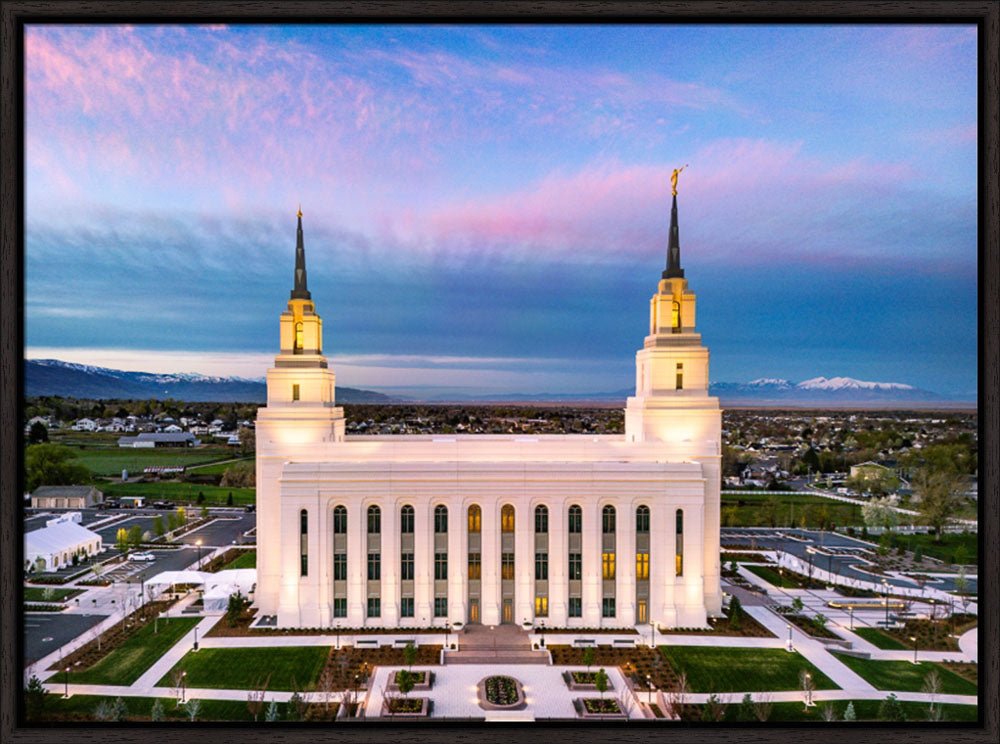 Layton Utah Temple - Dusk