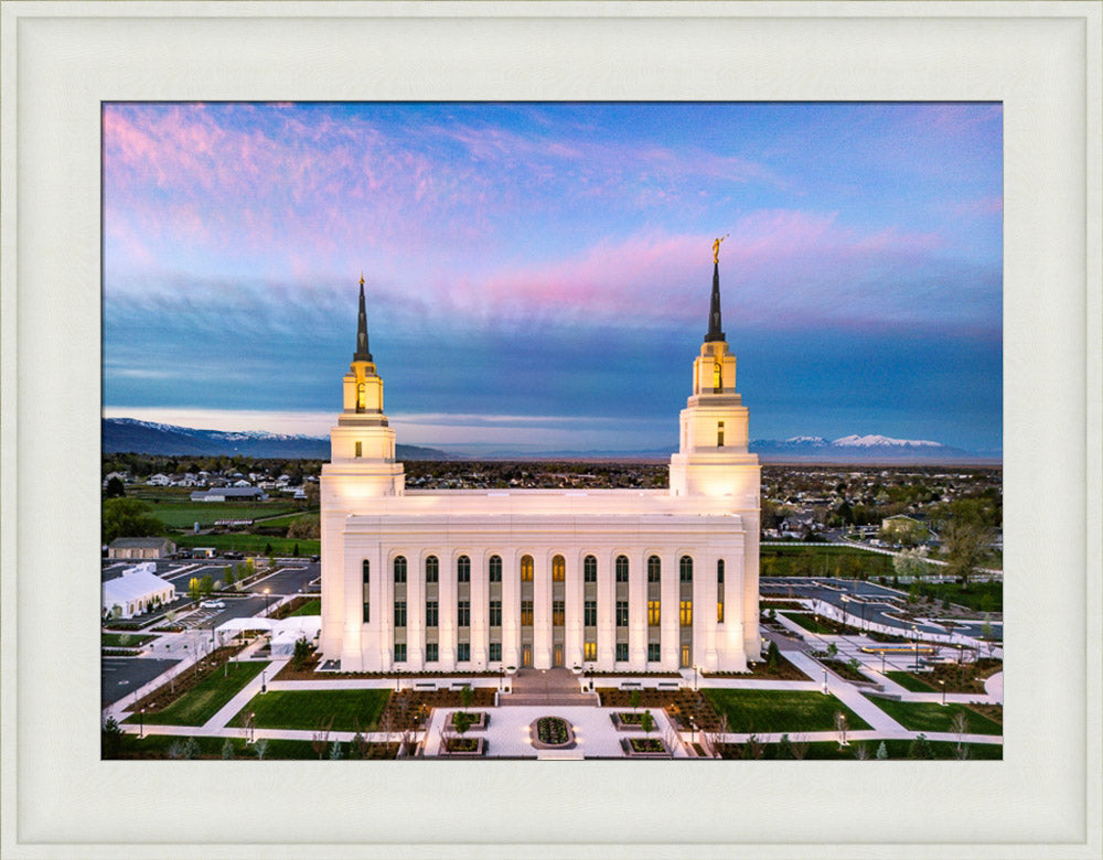 Layton Utah Temple - Dusk