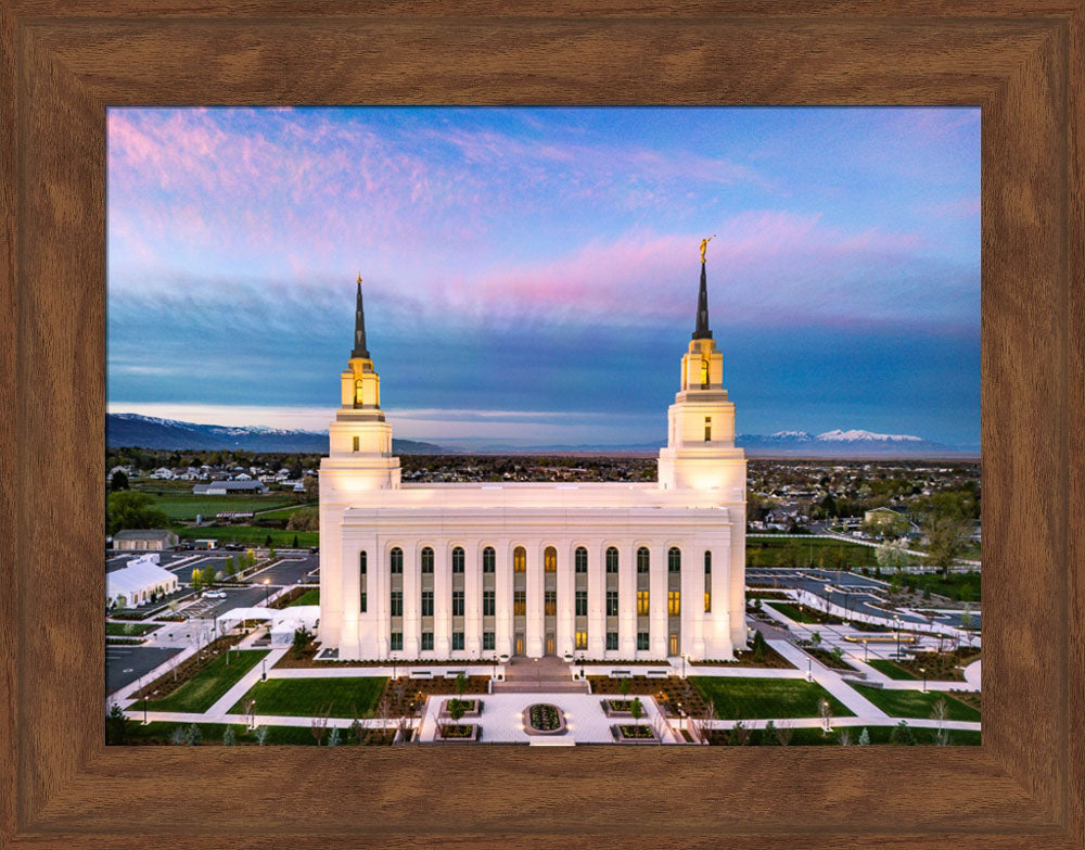 Layton Utah Temple - Dusk