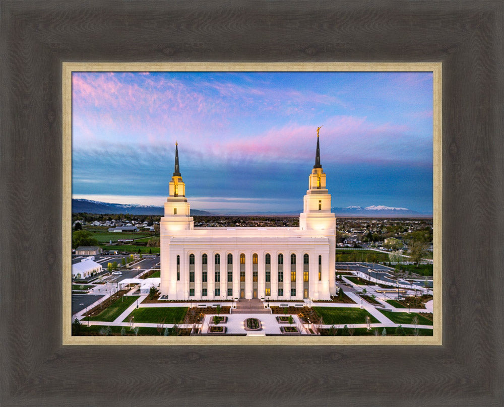 Layton Utah Temple - Dusk
