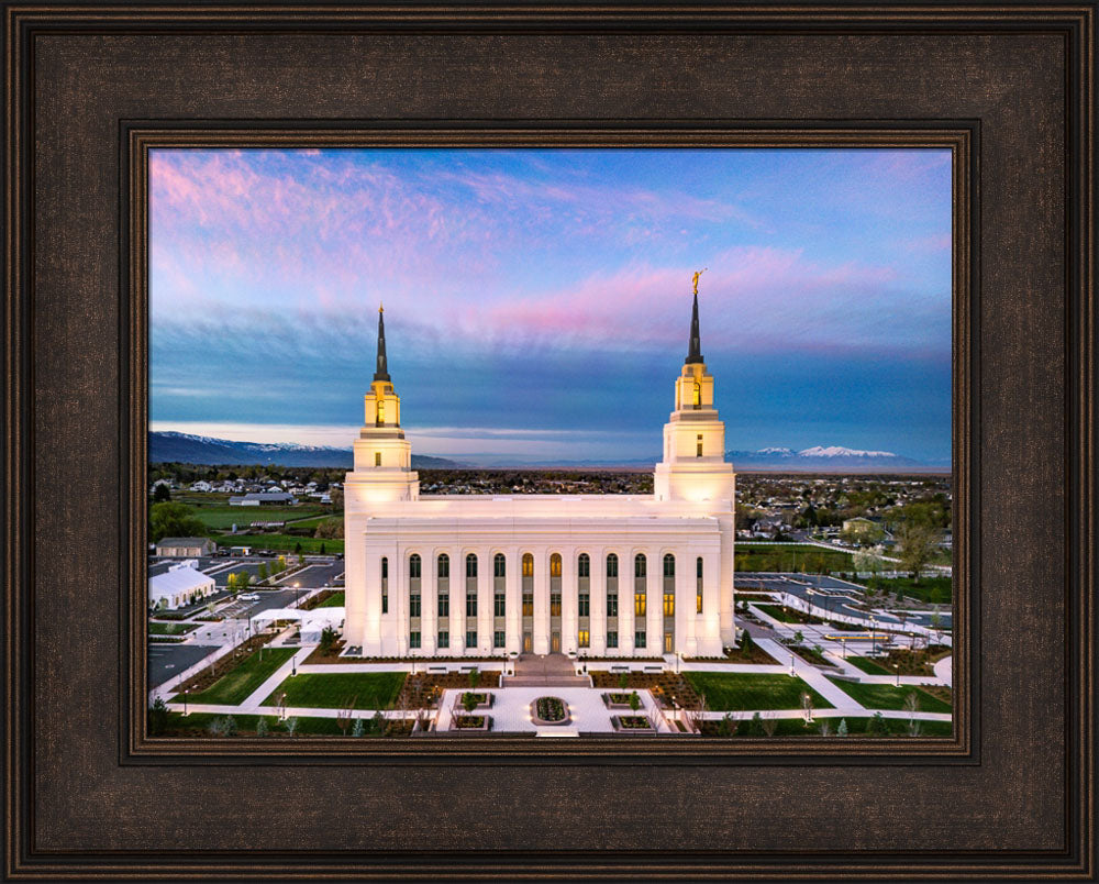 Layton Utah Temple - Dusk