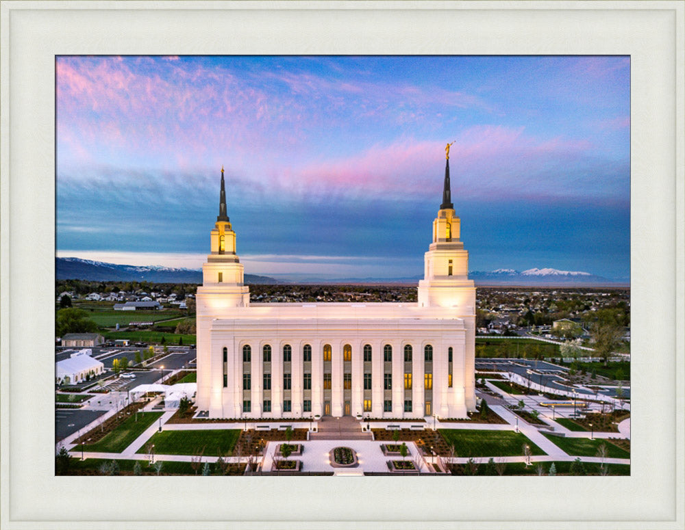 Layton Utah Temple - Dusk