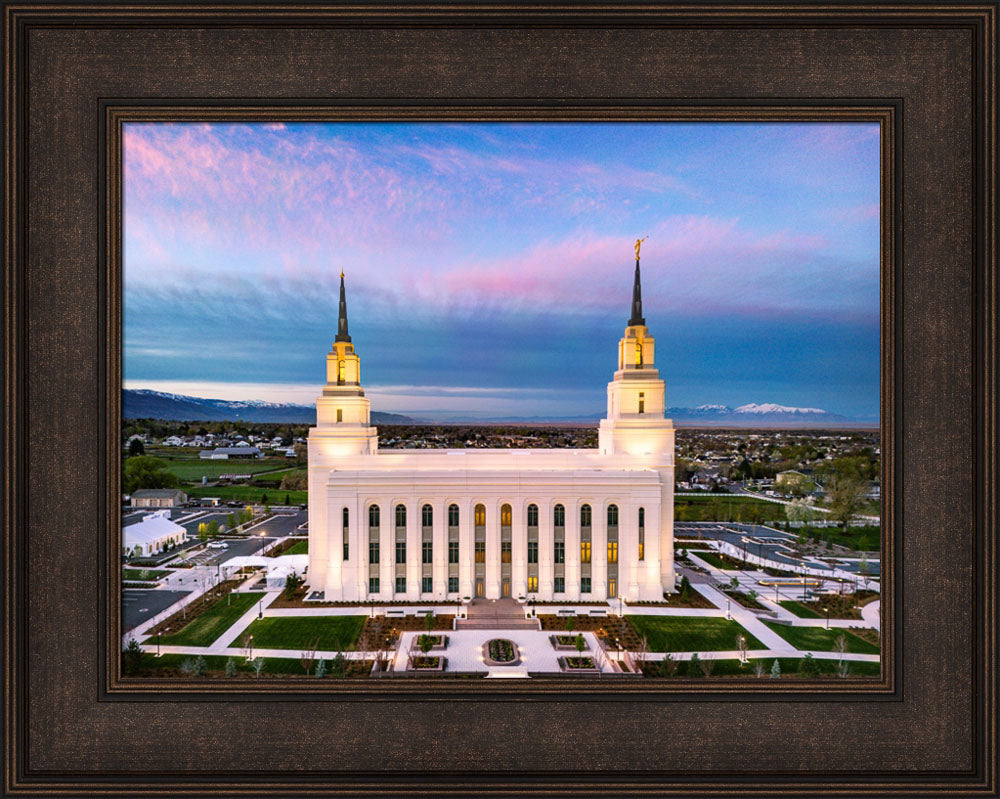 Layton Utah Temple - Dusk