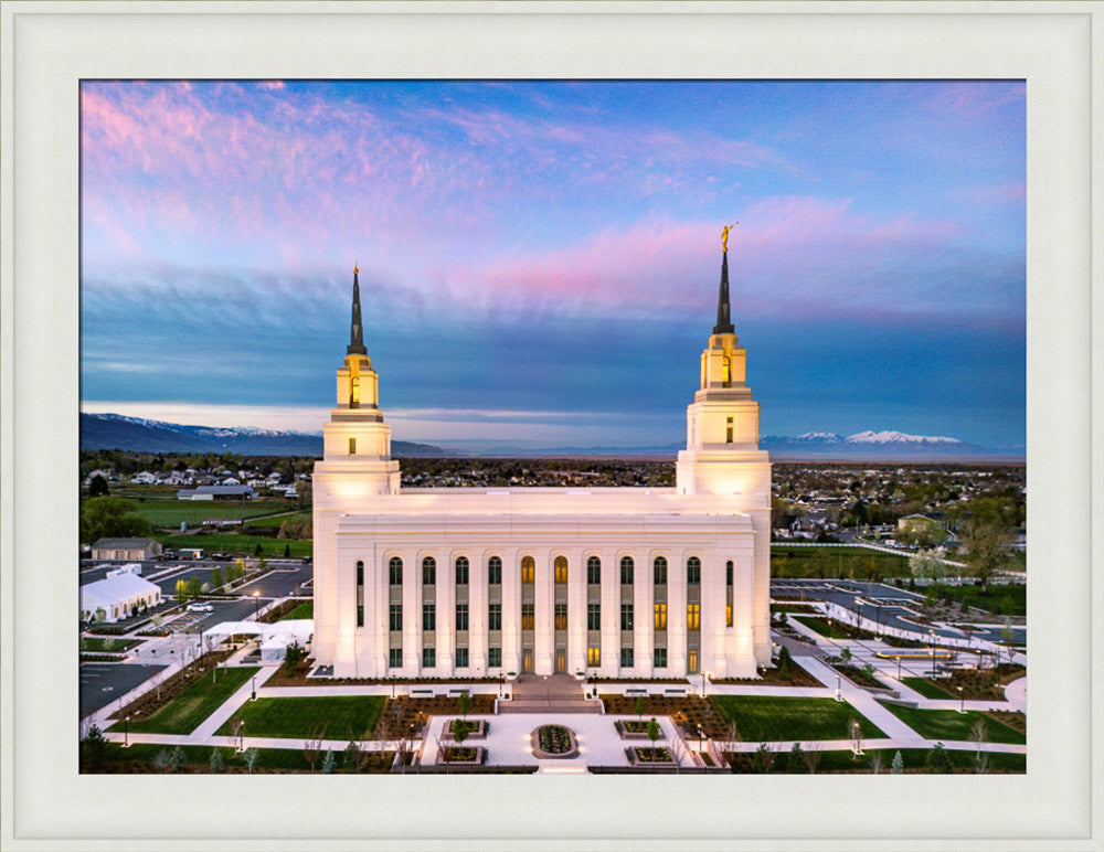 Layton Utah Temple - Dusk