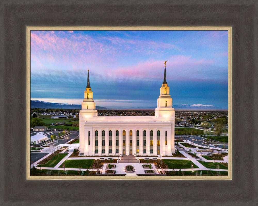 Layton Utah Temple - Dusk