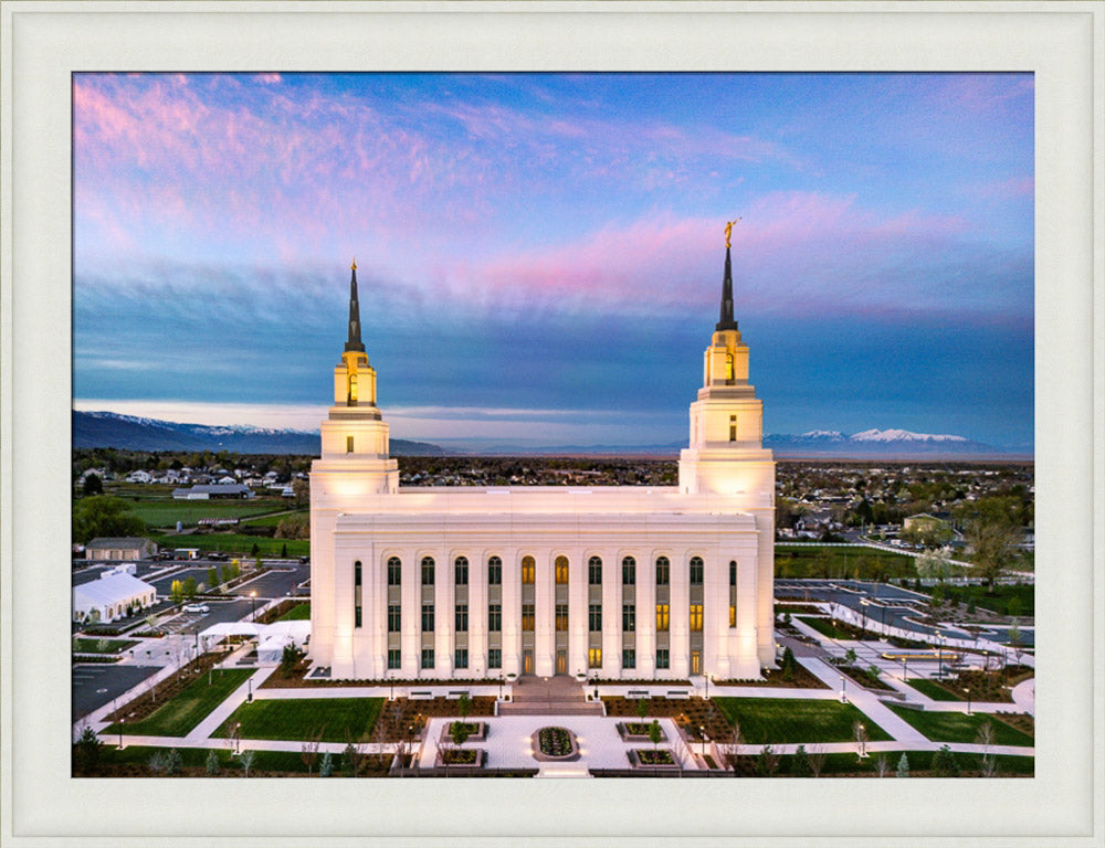 Layton Utah Temple - Dusk