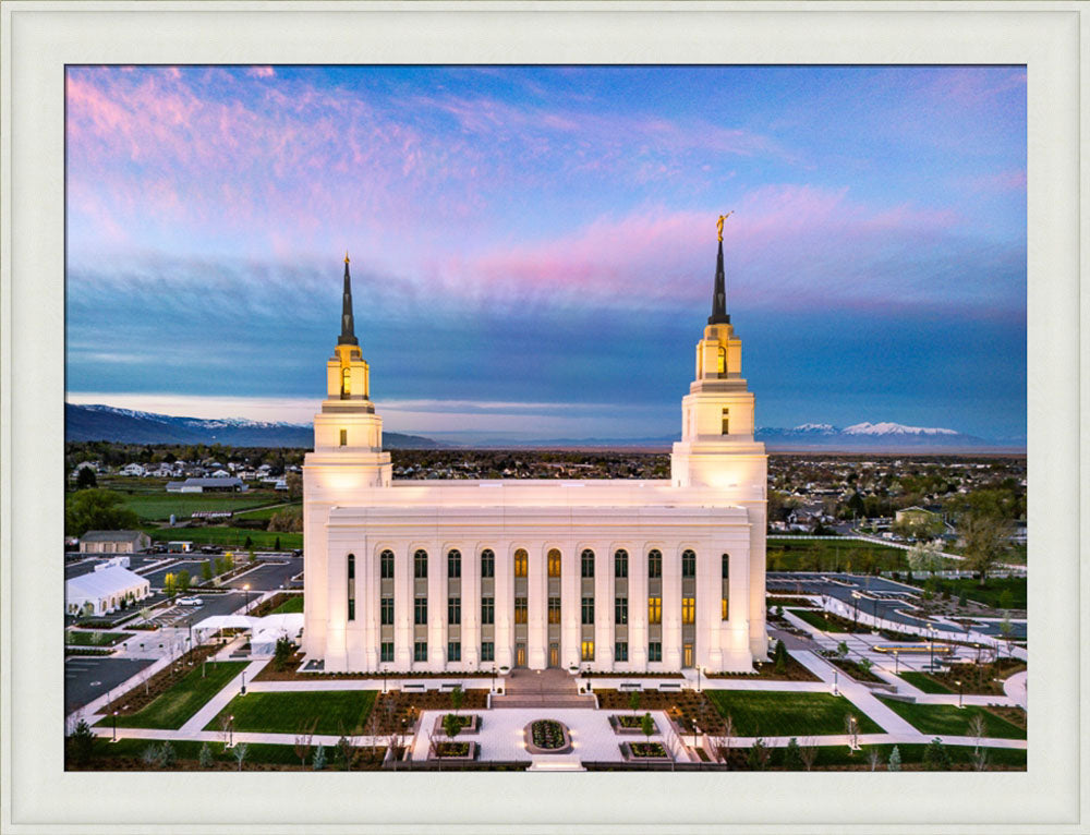 Layton Utah Temple - Dusk