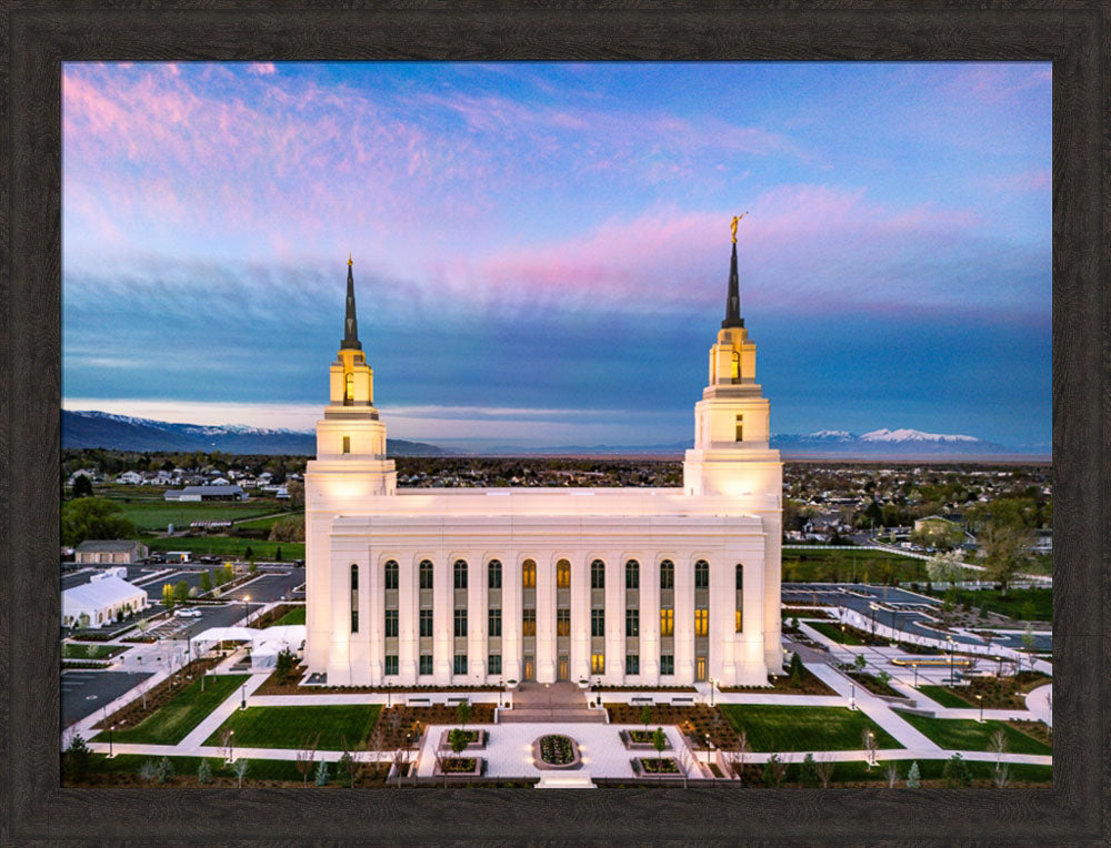 Layton Utah Temple - Dusk