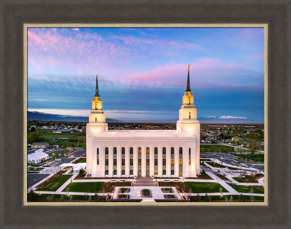 Layton Utah Temple - Dusk