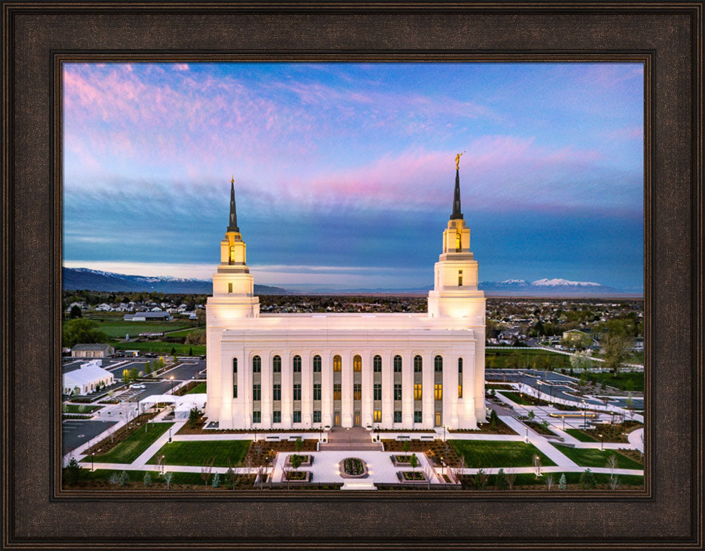 Layton Utah Temple - Dusk