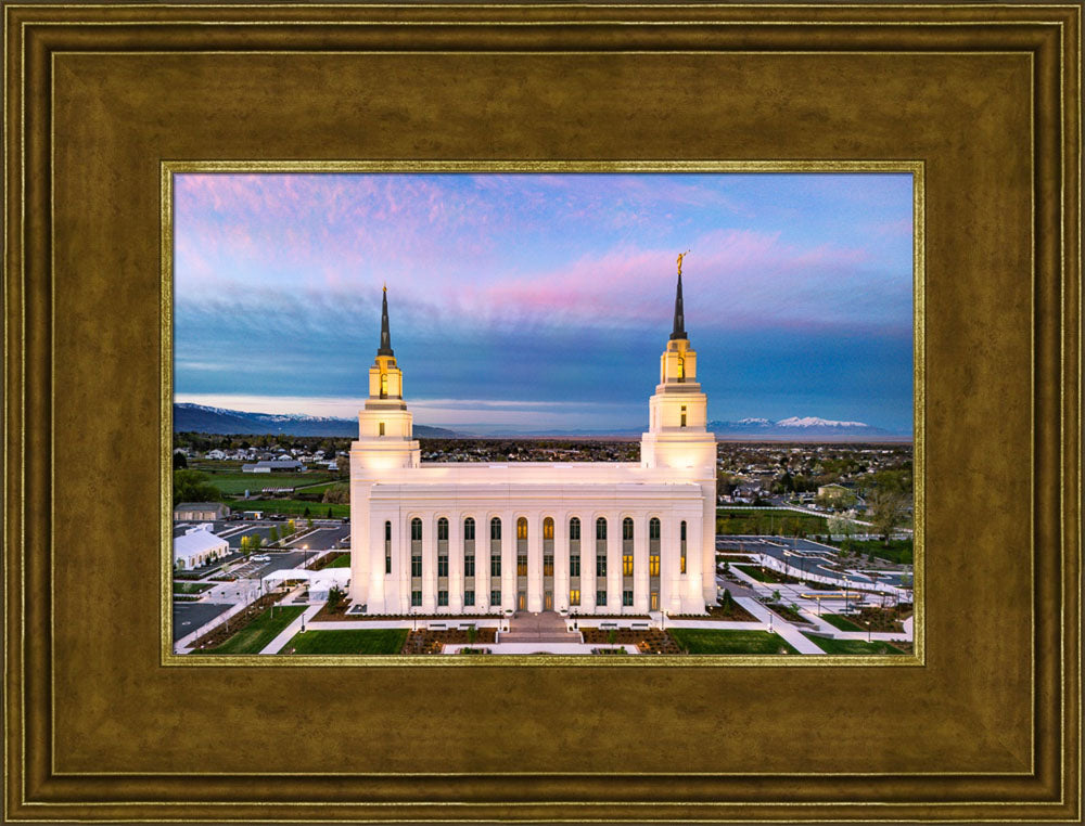 Layton Utah Temple - Dusk