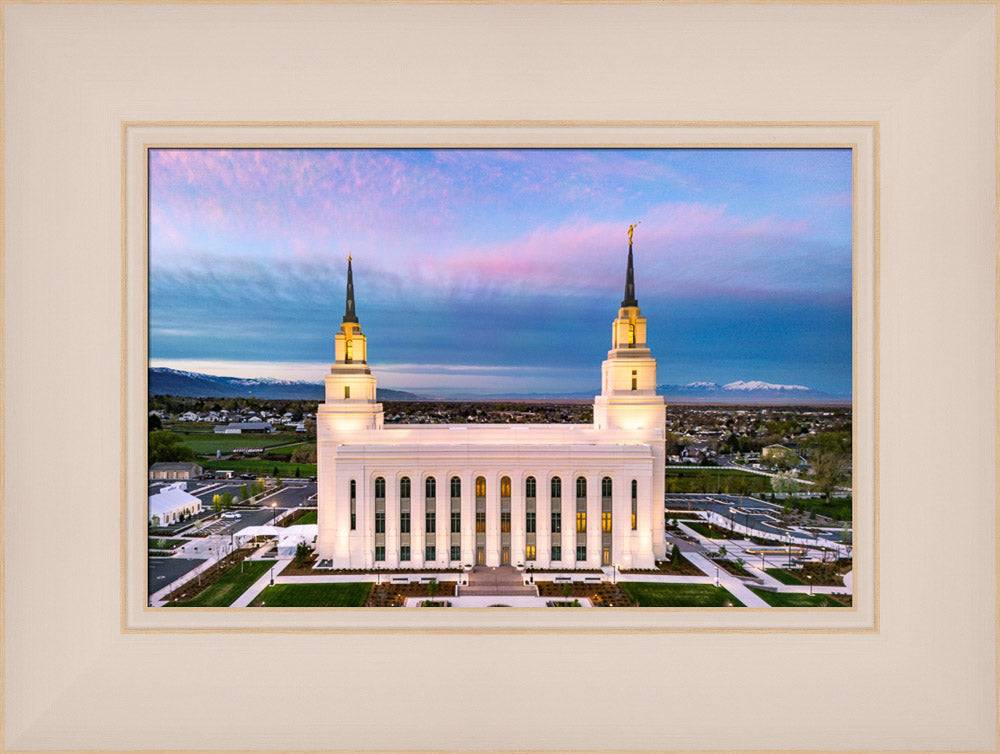 Layton Utah Temple - Dusk