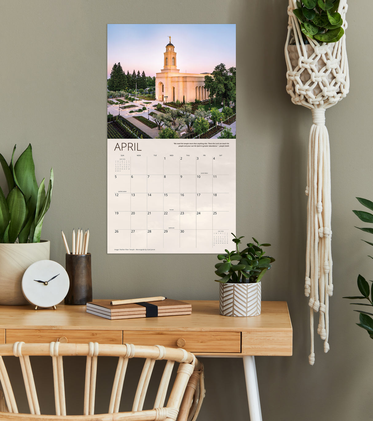 The Mountain of the Lord's House Scott Jarvie 2026 Calendar