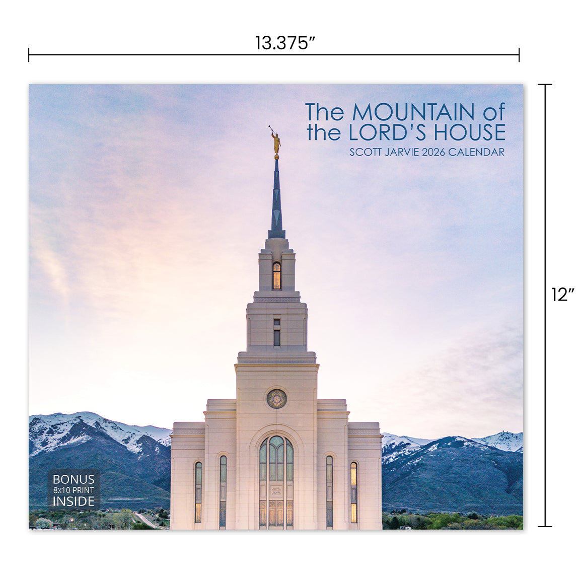 The Mountain of the Lord's House Scott Jarvie 2026 Calendar