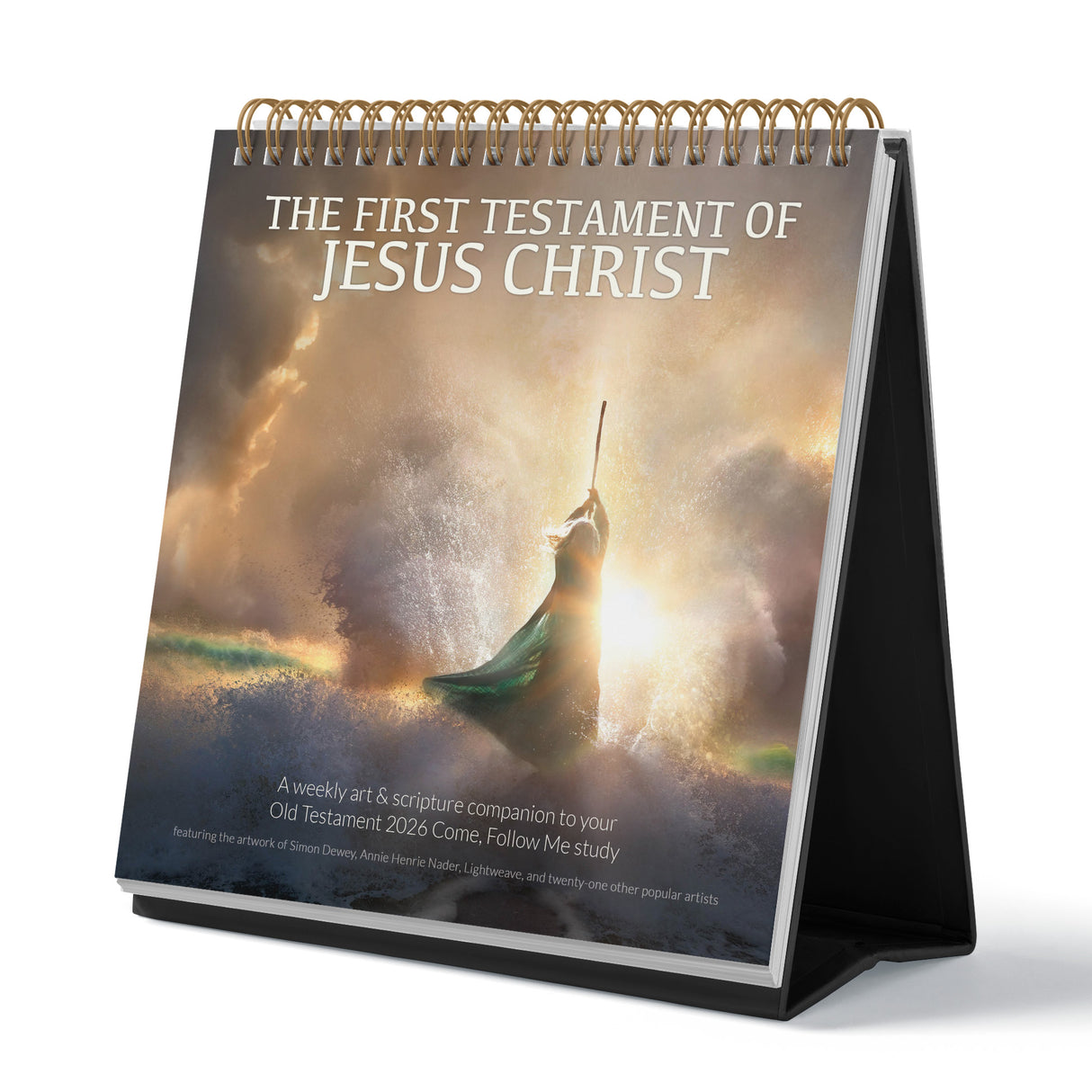 2026 Come, Follow Me Old Testament -Weekly Desk Calendar - Latter-day Saint Scripture Study Companion with Inspirational Artwork & Verses