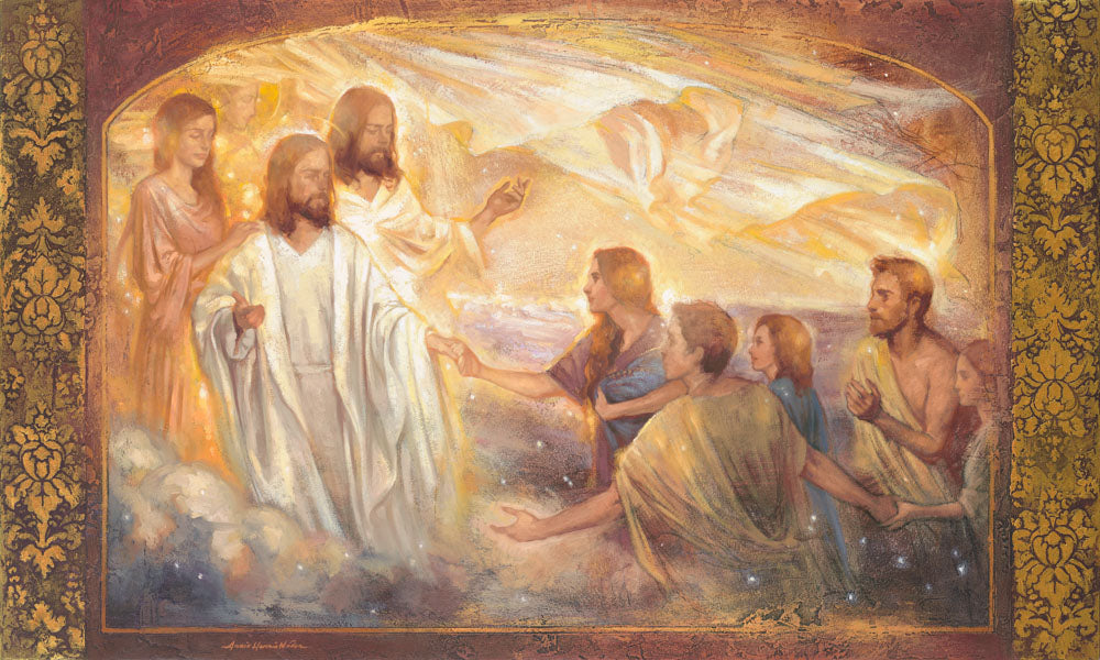 People returning home to heavenly father.