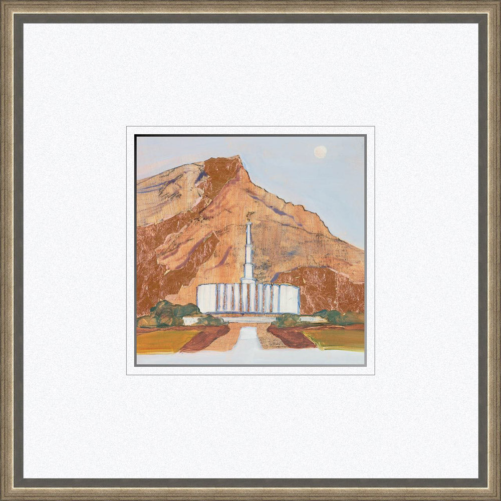 Provo Temple - The Morning Breaks by Abigale Palmer