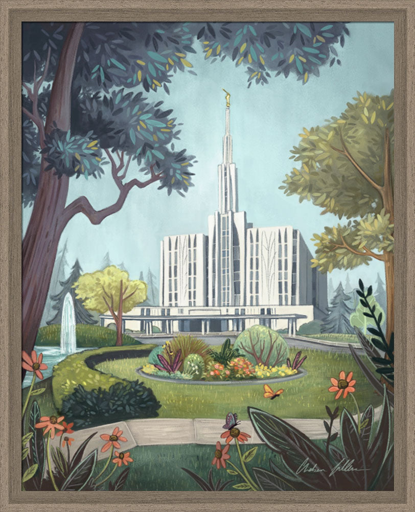 Seattle Temple by Chelsea Fuller