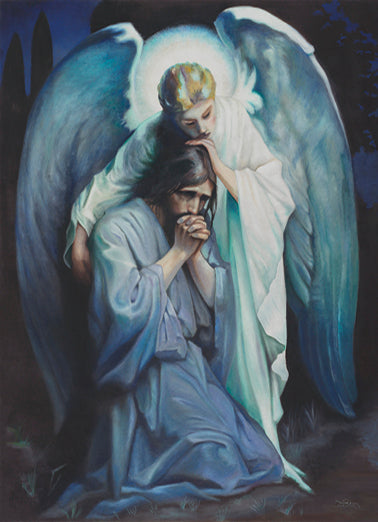 Agony in the Garden - After Franz Schwartz