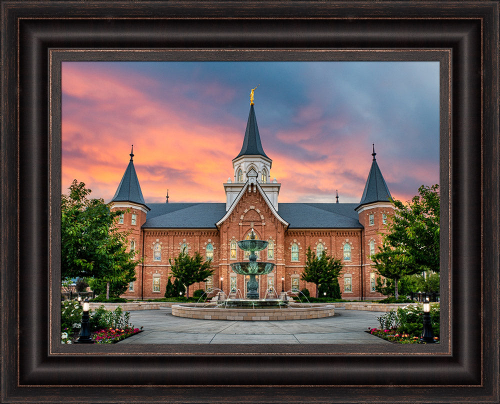 Provo City Center Temple - Fountain of Living Water by Evan Lurker