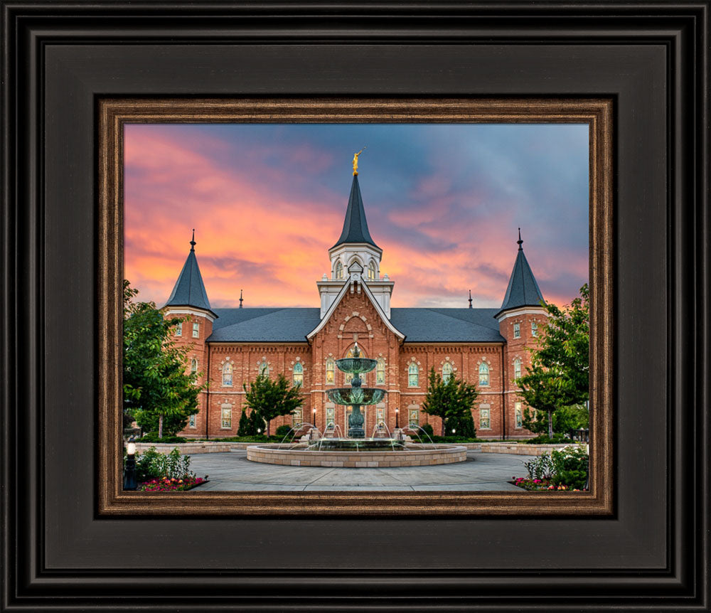 Provo City Center Temple - Fountain of Living Water by Evan Lurker
