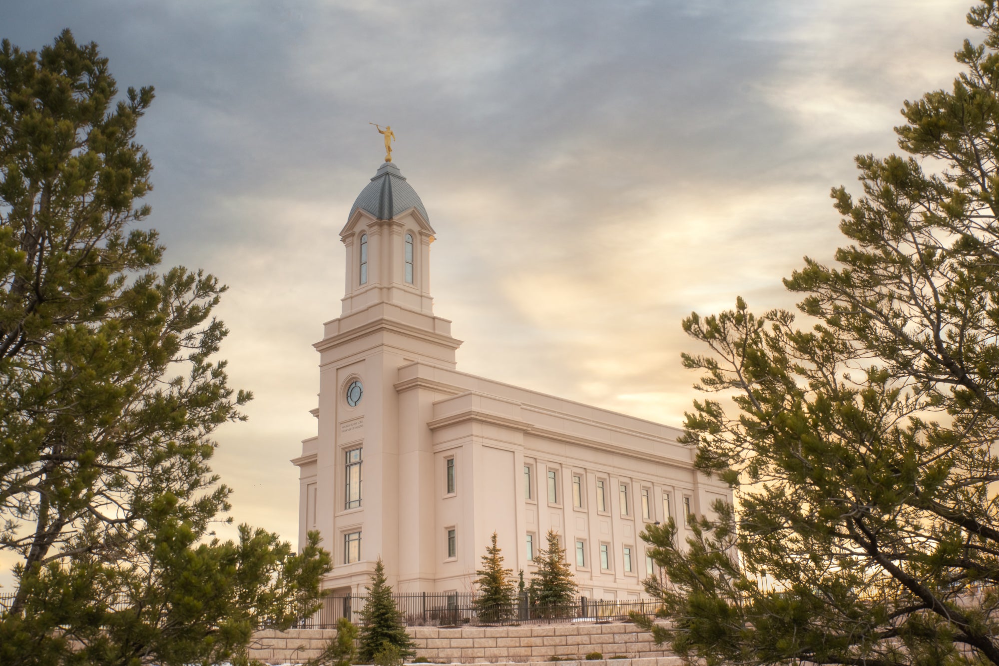 Cedar City Utah Temple - Peace Be Unto Thy Soul by Evan Lurker