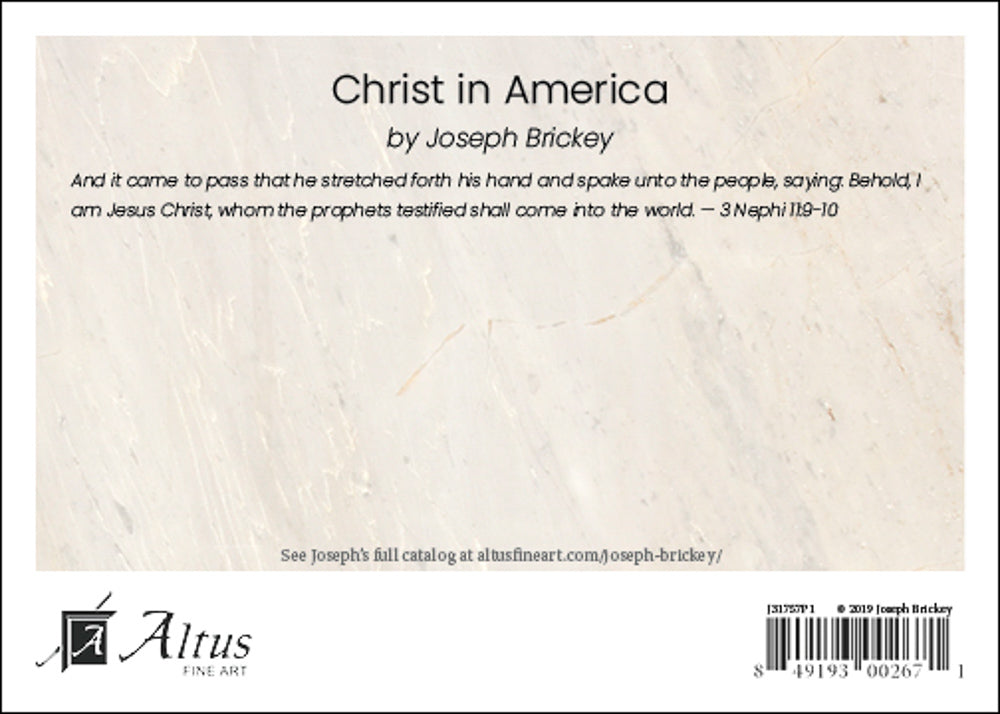 Christ in America 5x7 print