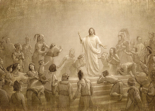 Christ in America 5x7 print