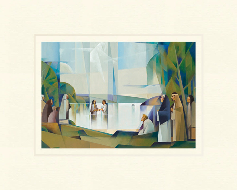 Baptism of Christ 5x7 print