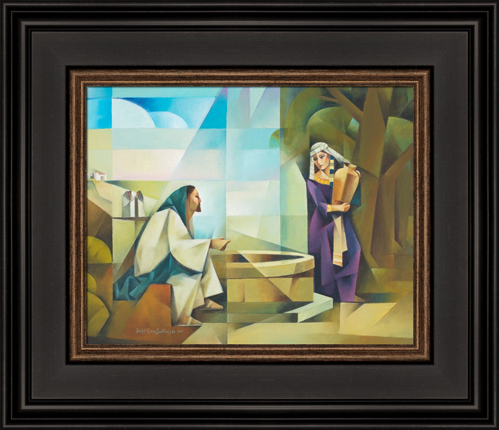 Jesus and the Samaritan Woman by Jorge Cocco