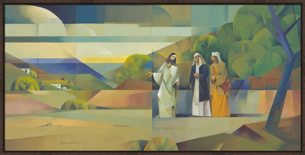 The Road to Emmaus by Jorge Cocco