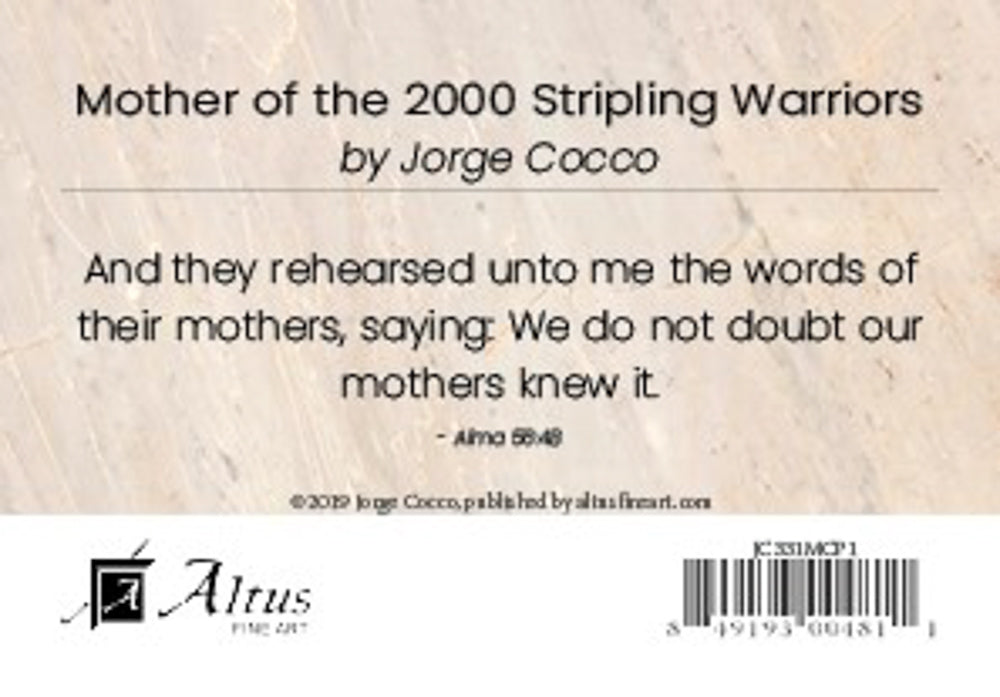 Mothers of the 2000 Stripling Warriors by Jorge Cocco