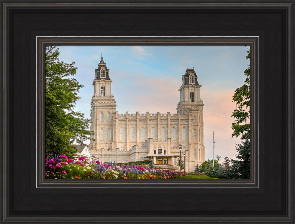 Manti Temple - Flower Garden
