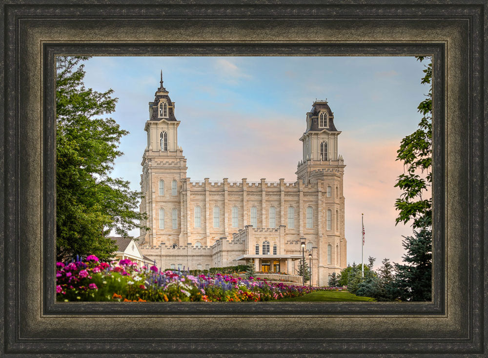 Manti Temple - Flower Garden