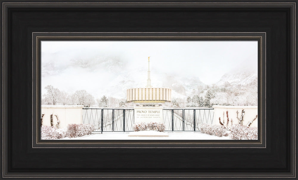 Provo Temple - Winter Beauty