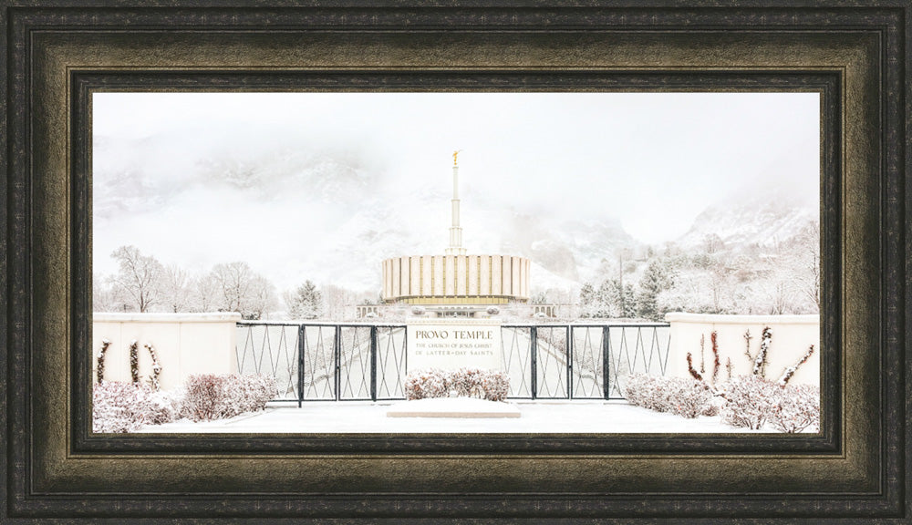 Provo Temple - Winter Beauty