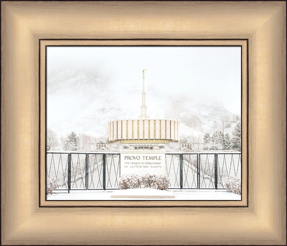 Provo Temple - Winter Beauty