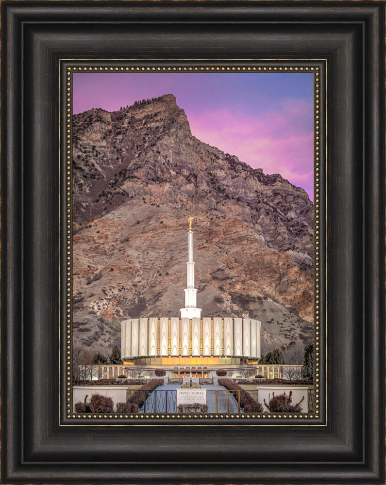 Provo Temple - 2018 Superbowl Sunset