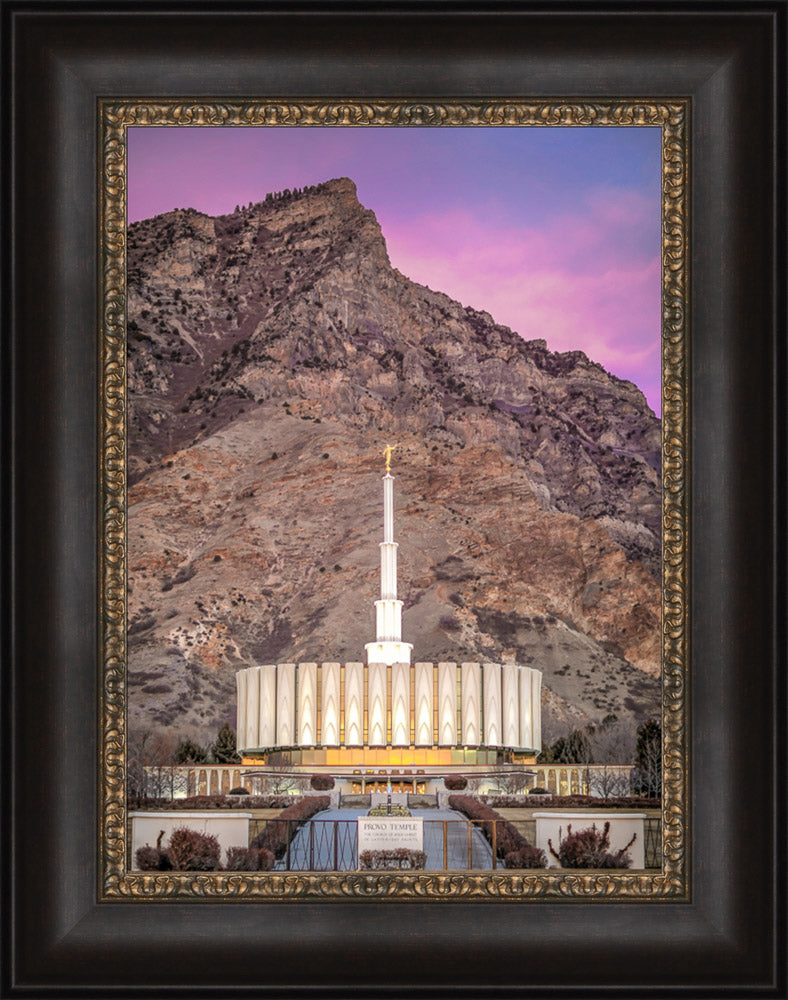 Provo Temple - 2018 Superbowl Sunset